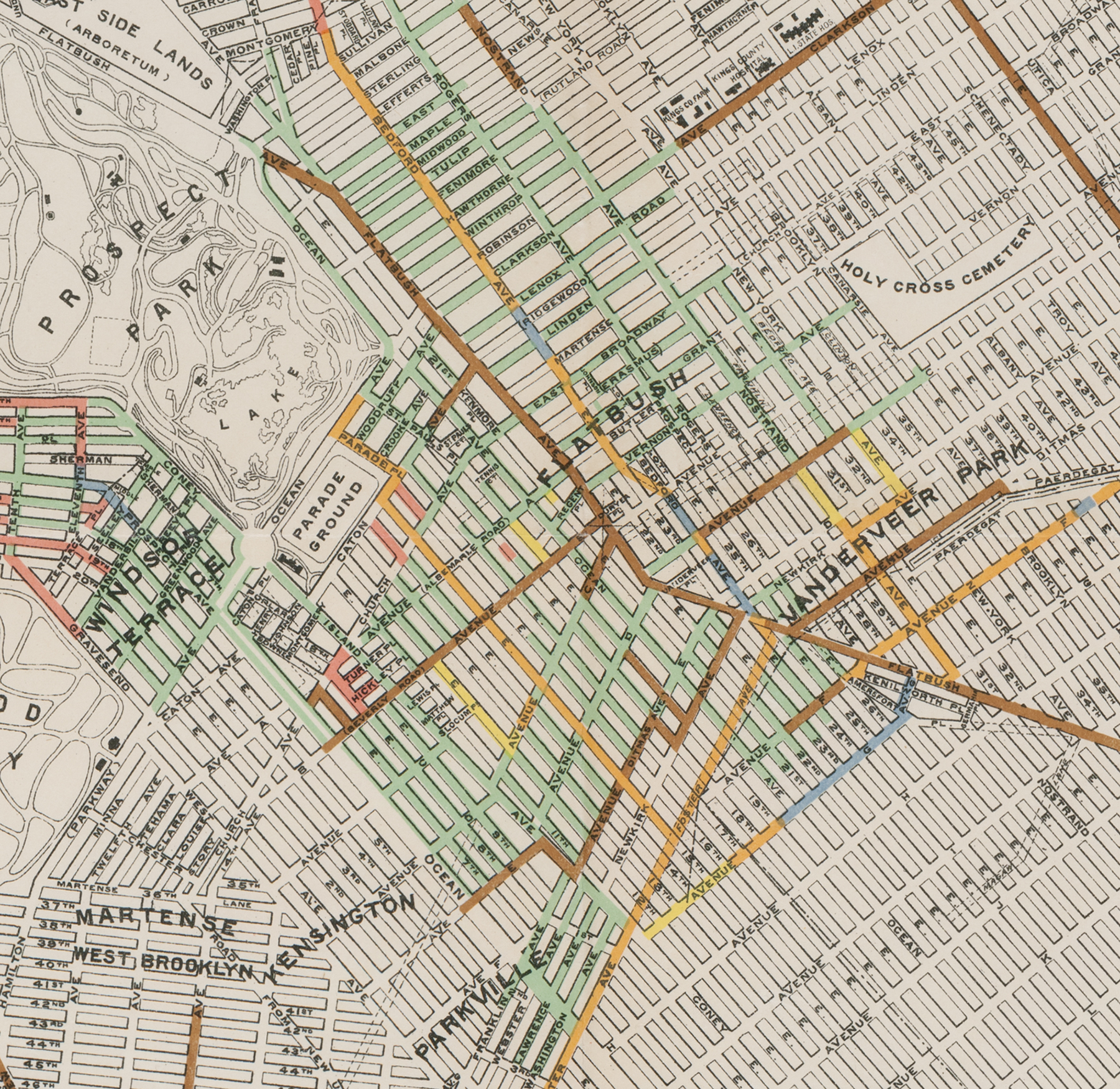 Flatbush New York Map An American Family Grows In Brooklyn Flatbush From Frontier To Suburb - An  American Family Grows In Brooklyn