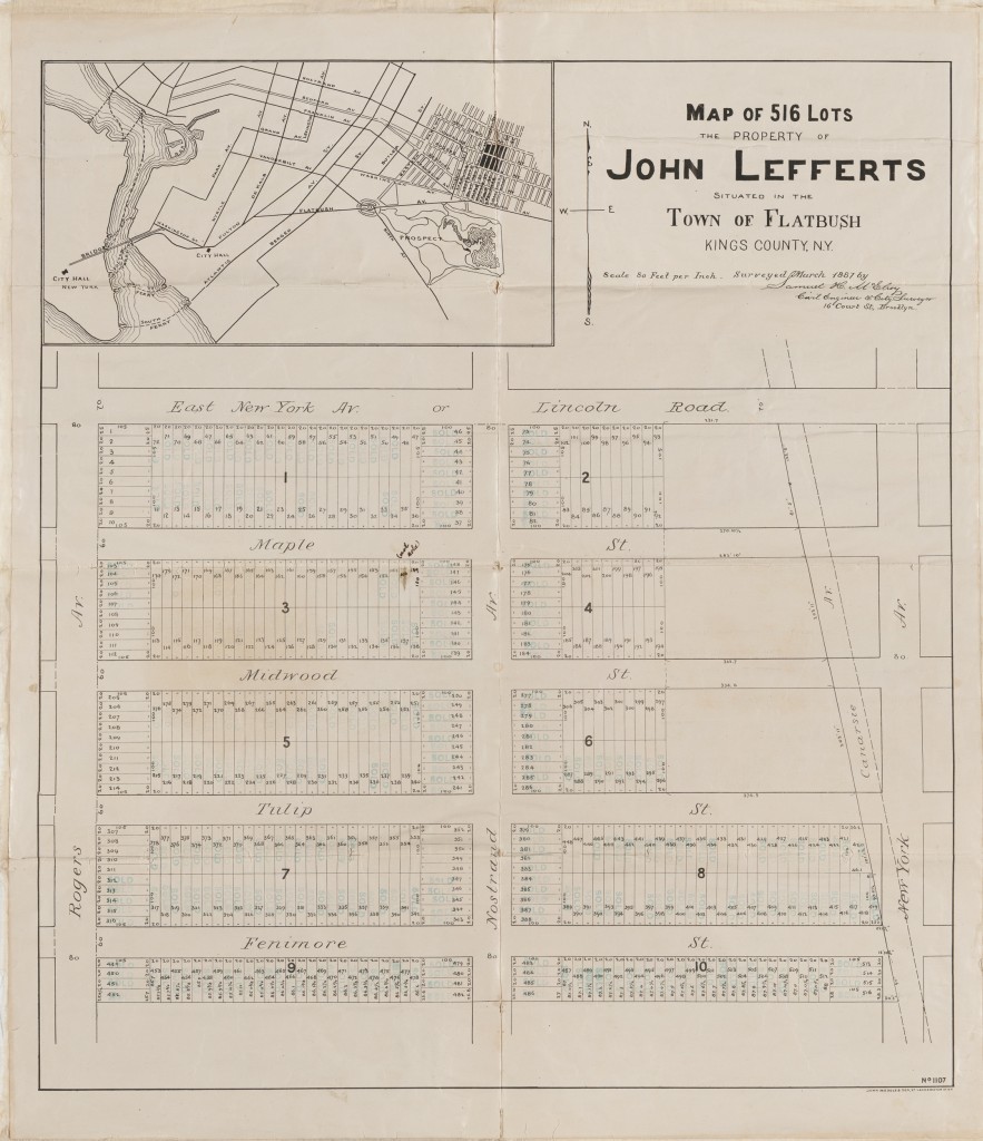 Lefferts Property Map Recto